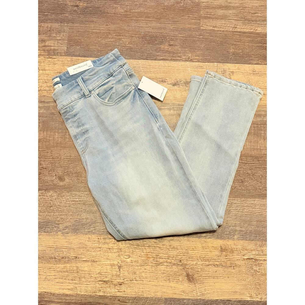Westbound Light Denim Pants High Rise Size 14Short NWT